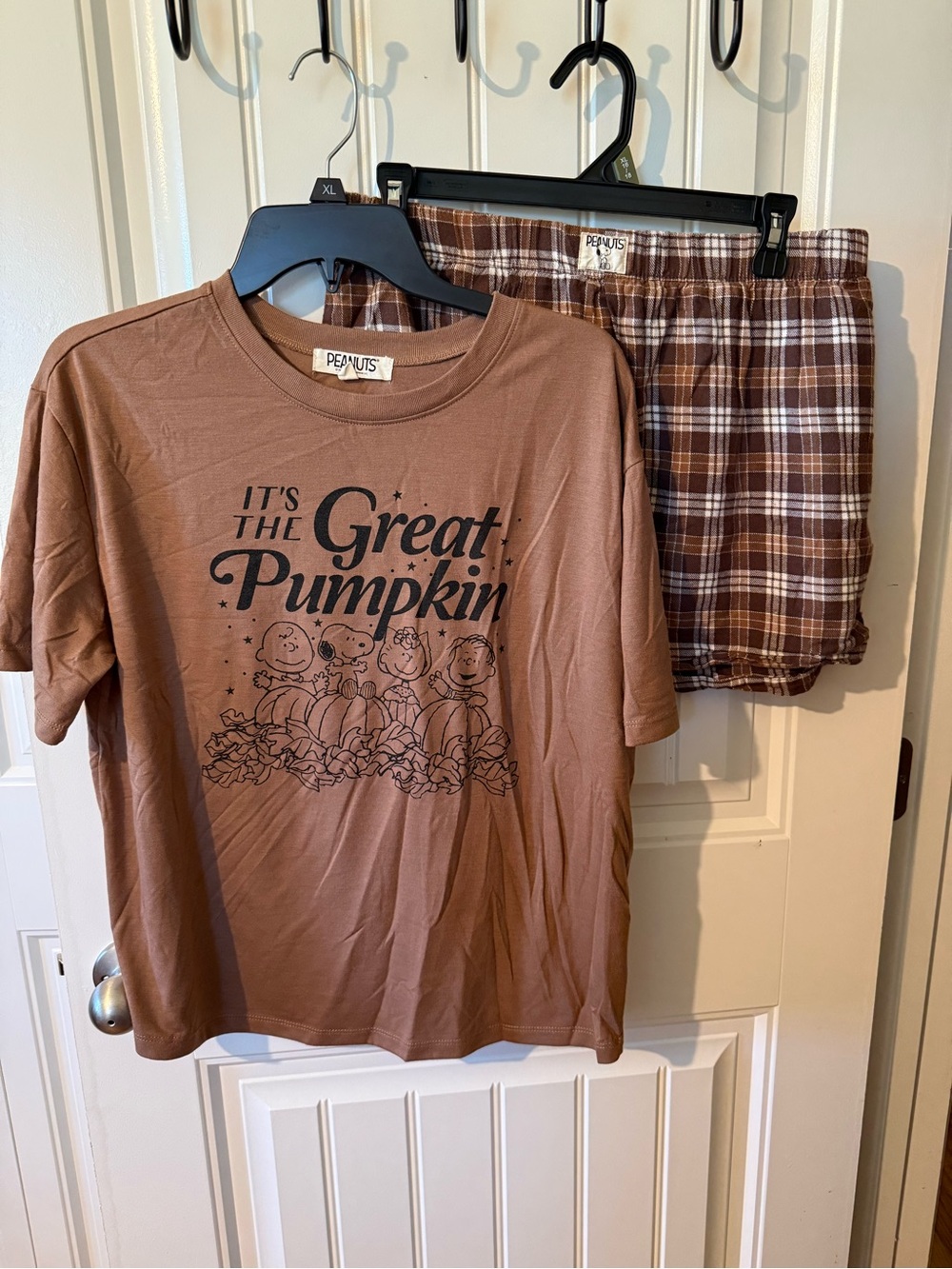 Peanuts Brown "It's the Great Pumpkin" Pajama Set